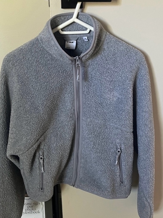 Aritzia Sweaters - TNA polar fleece Zip Up